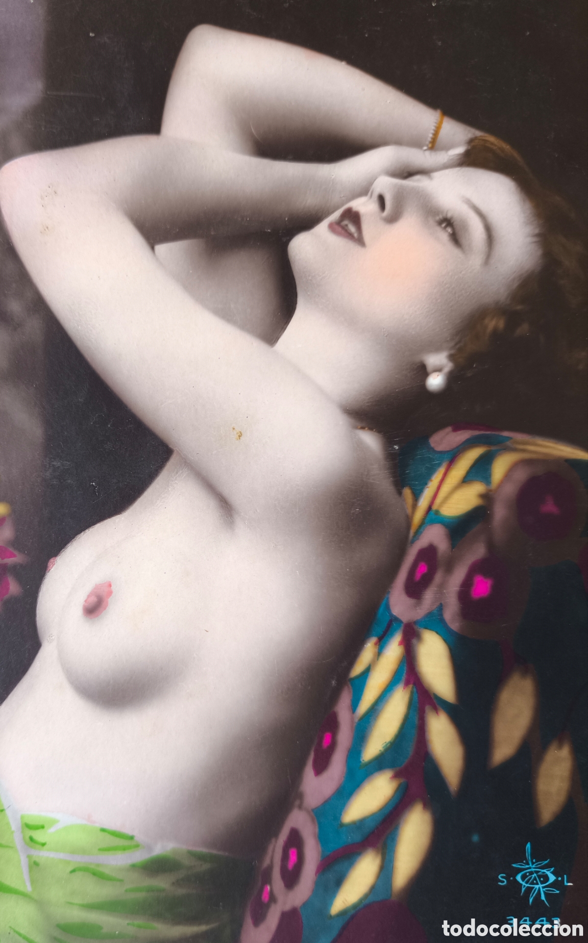 Postales: CPA CARTE POSTALE EROTIQUE BOUDOIR RISQUE EROTIC POSTCARD POSTAL ER&Oacute;TICA FRANCE C. 1915