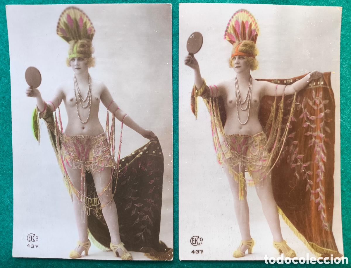 Postales: CPA CARTE POSTALE EROTIQUE BOUDOIR RISQUE EROTIC POSTCARD POSTAL ER&Oacute;TICA CASINO PARIS FRANCE C. 1915