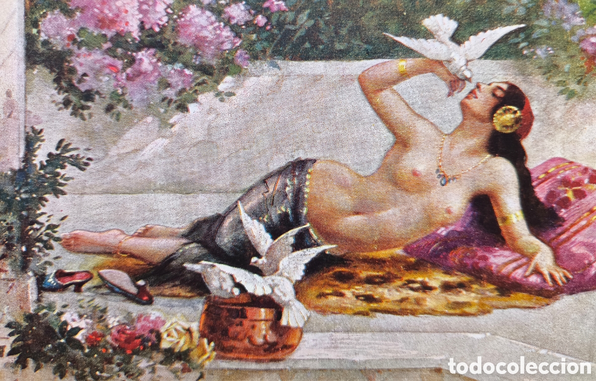 Postales: CPA CARTE POSTALE EROTIQUE ODALISQUE LA FAVORITE POSTAL ER&Oacute;TICA C. 1915