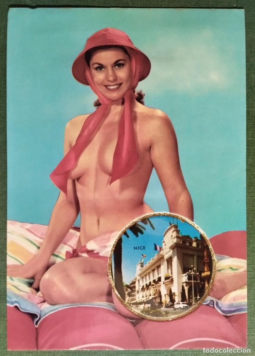 Postales: POSTAL EROTICA PERFUMADA DE JPARFUM FRAGONARD- GRASSE EZE VILLAGE NIZA FRANCIA