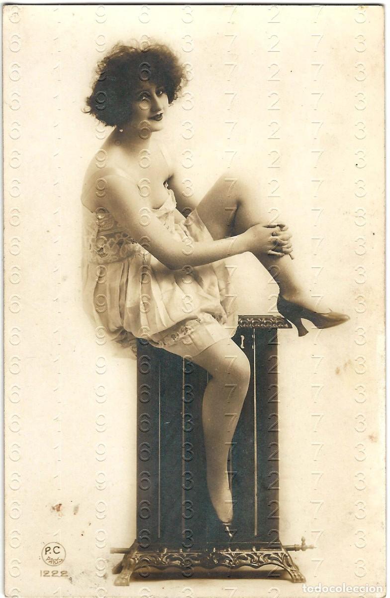 Postales: POSTAL EROTICA A&Ntilde;OS 20 13X8 PC PARIS M26