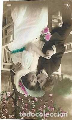 Postales: Francia & Marcofilia, Pareja,, Fantasia, Ed. C. Serie B329, Poerto 1910 (329)