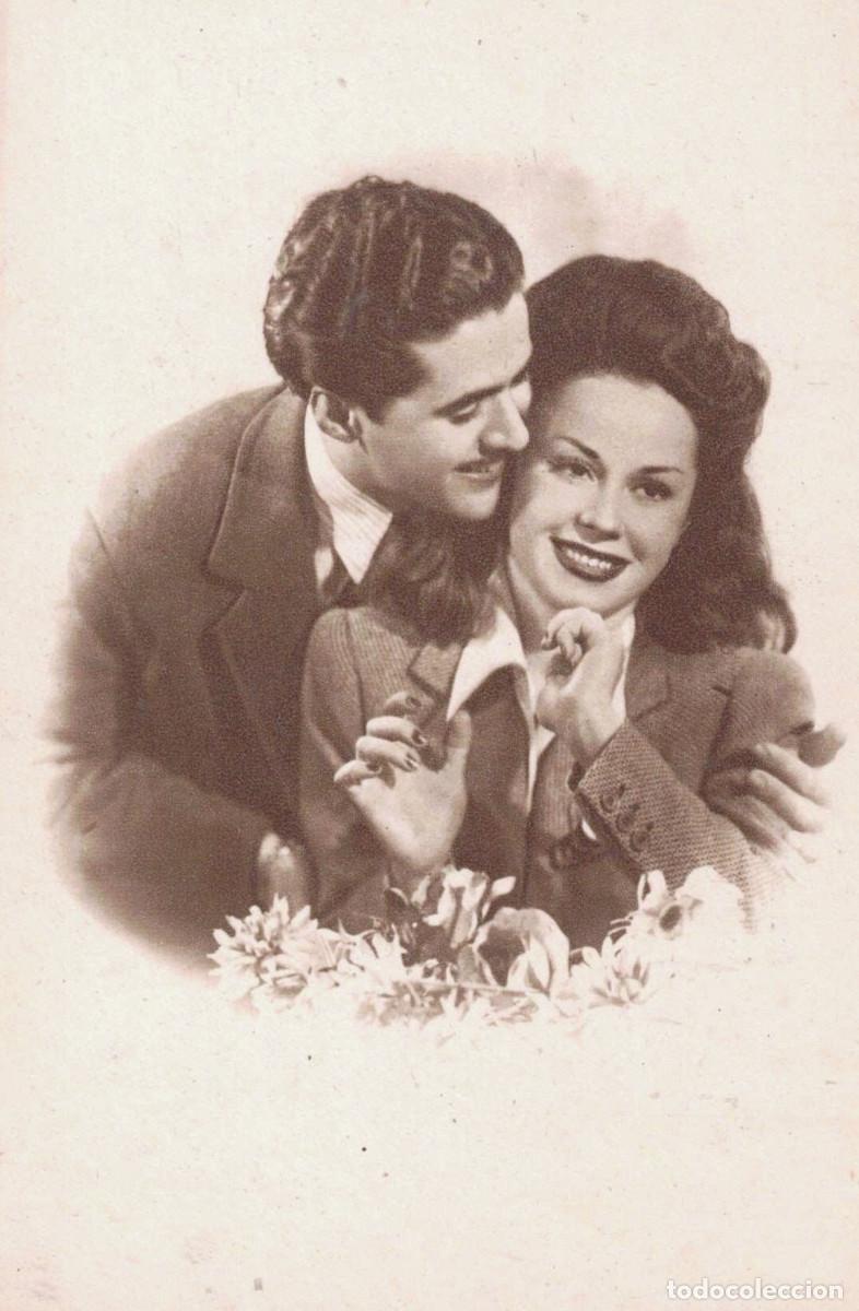 Postales: TARJETA POSTAL - ENAMORADOS - MOD. 25-2 - SIN CIRCULAR