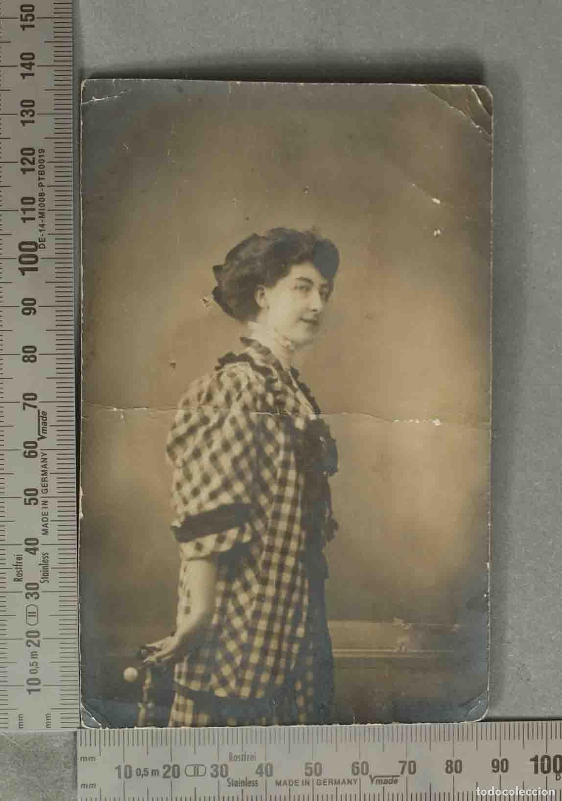 Postales: POSTAL. Retrato de mujer - Cuadro escoc&eacute;s