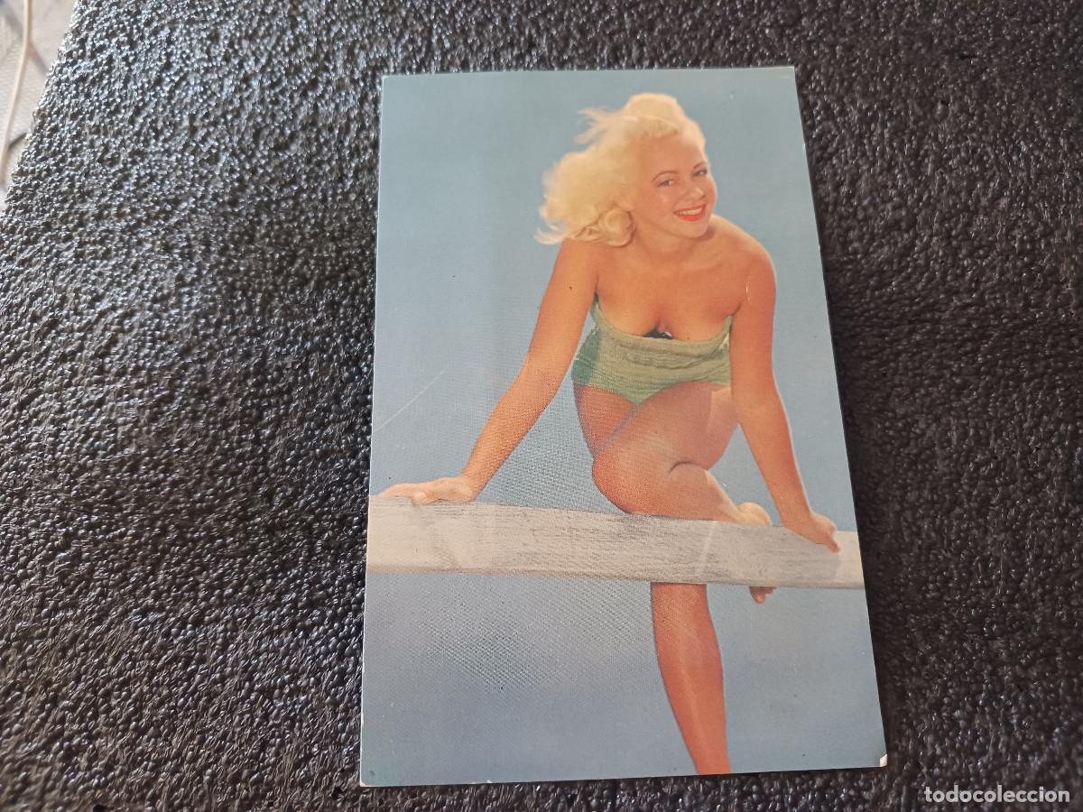 Postales: fence girl, chica de la valla, escrita