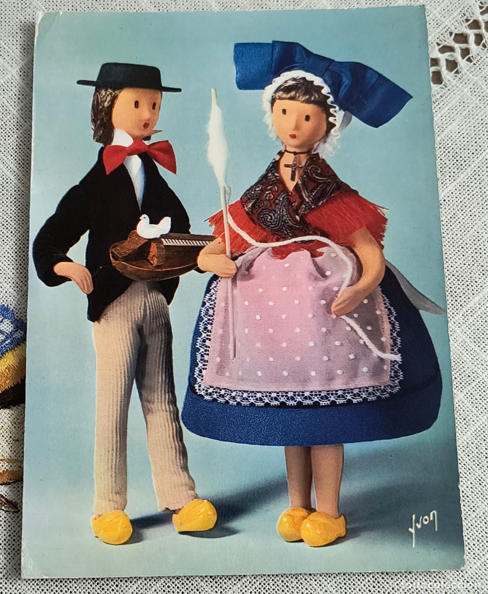 Postales: POSTAL | PAREJA DE MU&Ntilde;ECAS - LES AMOUREUX DE PEYNET #21 YVON
