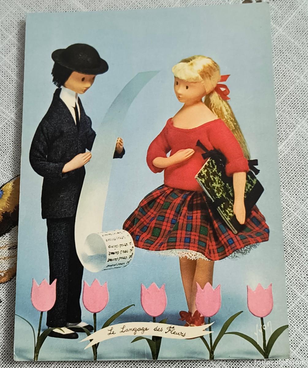 Postales: POSTAL | PAREJA DE MU&Ntilde;ECAS - LES AMOUREUX DE PEYNET #36 YVON