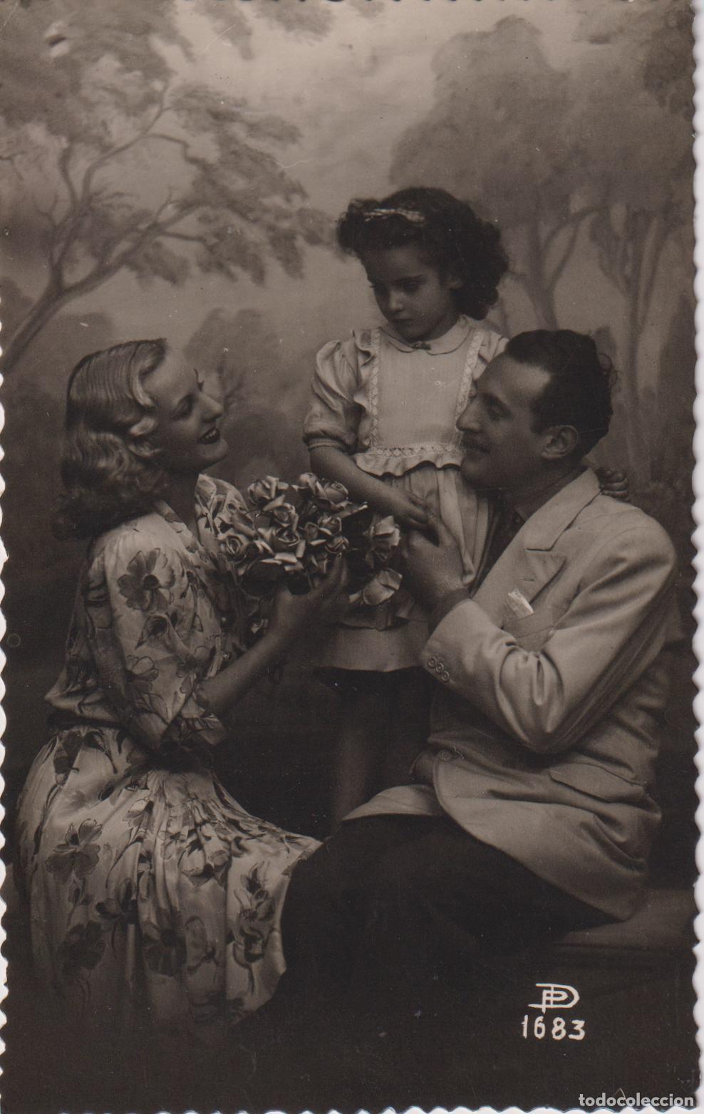 Postales: ANTIGUA POSTAL ROMANTICA FAMILIA &ndash; PD 1683 &ndash; S/C