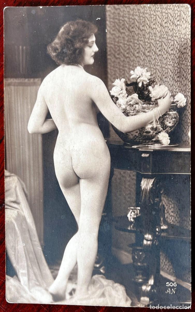 Postales: ANTIGUA POSTAL CON DESNUDO DE MUJER ARTISTICO, SIN CIRCULAR