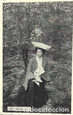 Postales: Inglaterra y Fantasia, Mujeres, Serie de im&aacute;genes vivientes, Lincoln 1906 (337)