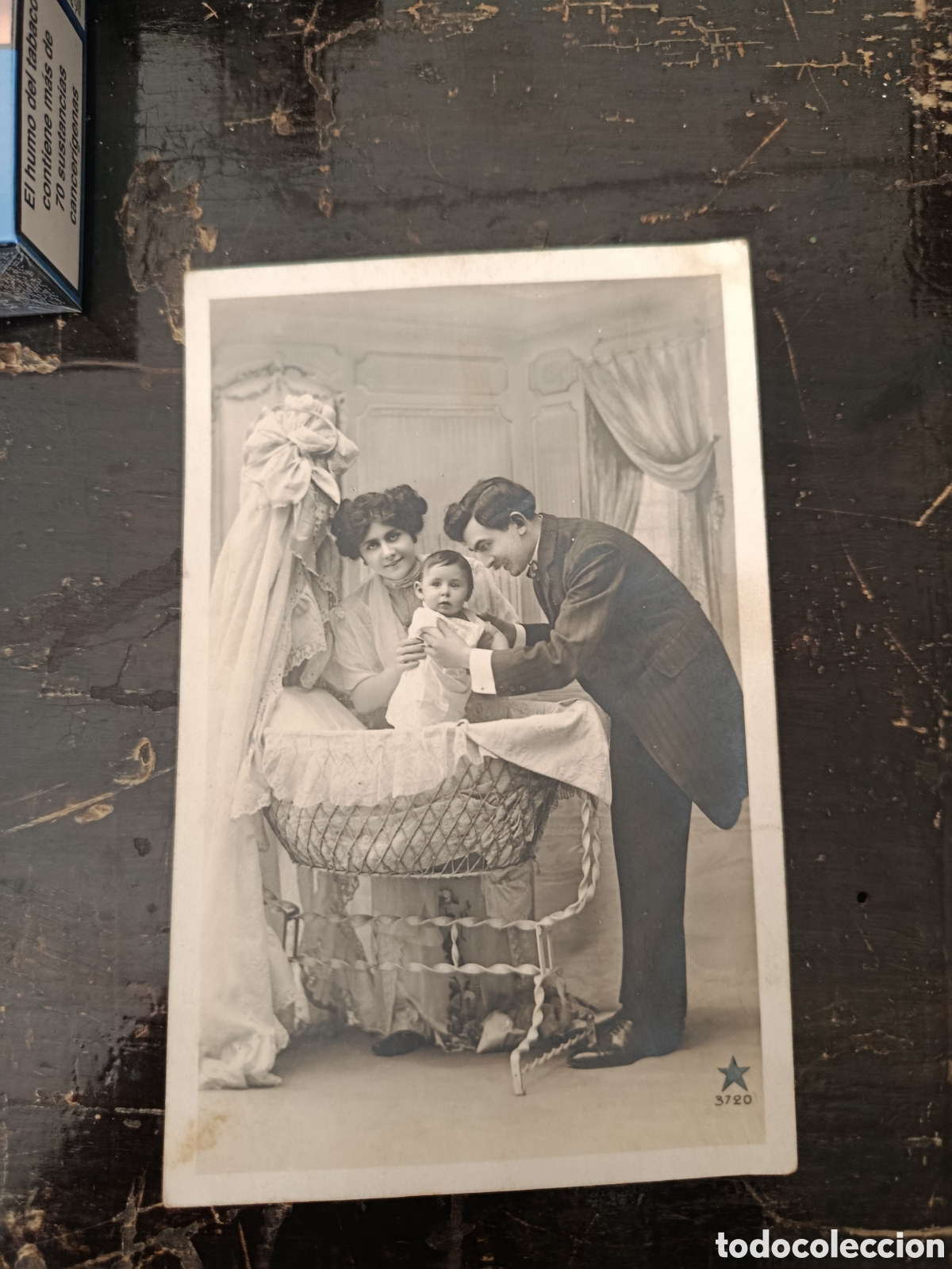 Postales: Postal galantes familia con bebe