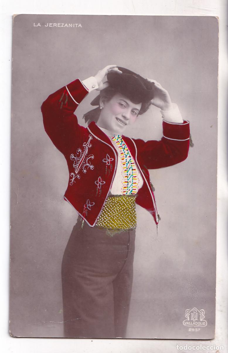 Postales: POSTAL. LA JEREZANITA. ACTRIZ. VEDETTE. JEREZ. 1908