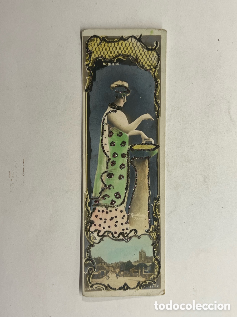 Postales: POSTAL FRANCESA.., Belle &Eacute;poque.., Art Nouveau. ROBINNE, 1101, Medidas: 4,5 x 14,5 cm