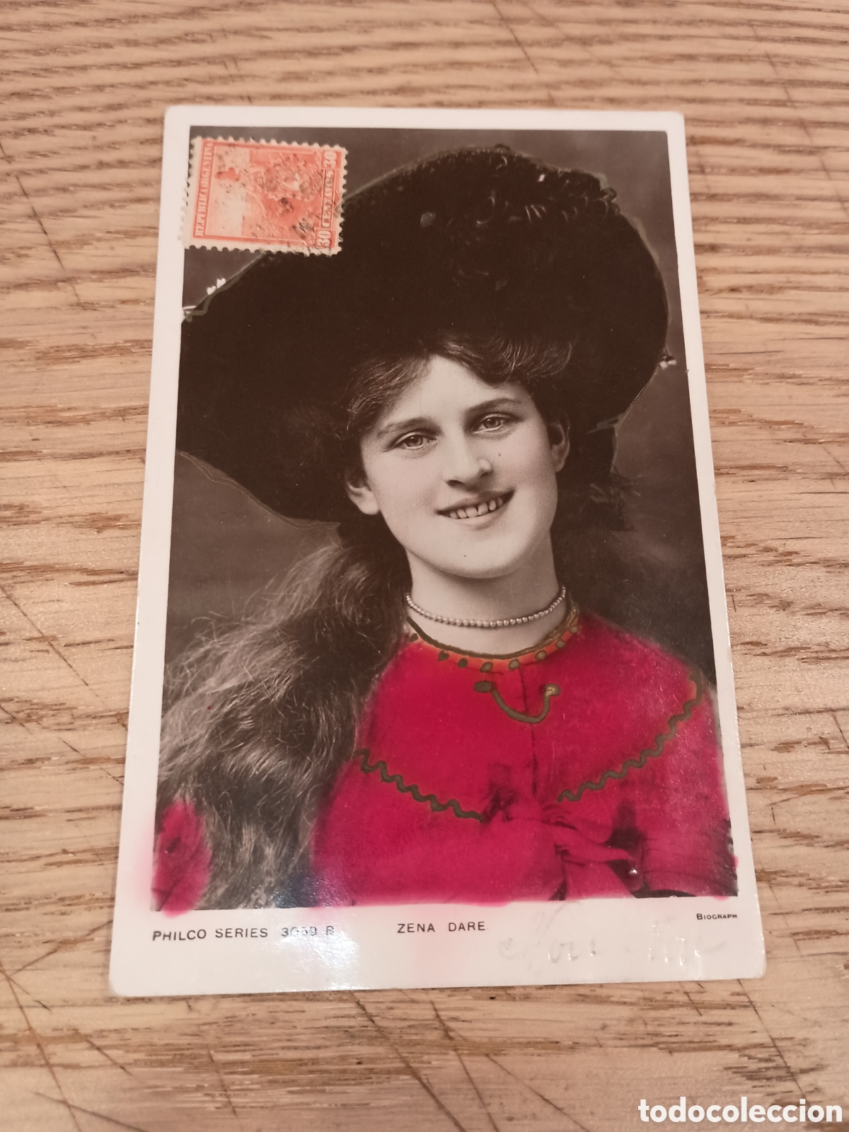 Postales: ZENA DARE (CANTANTE Y ACTRIZ BRIT&Aacute;NICA) - THE PHILCO PUBLISHING CO.