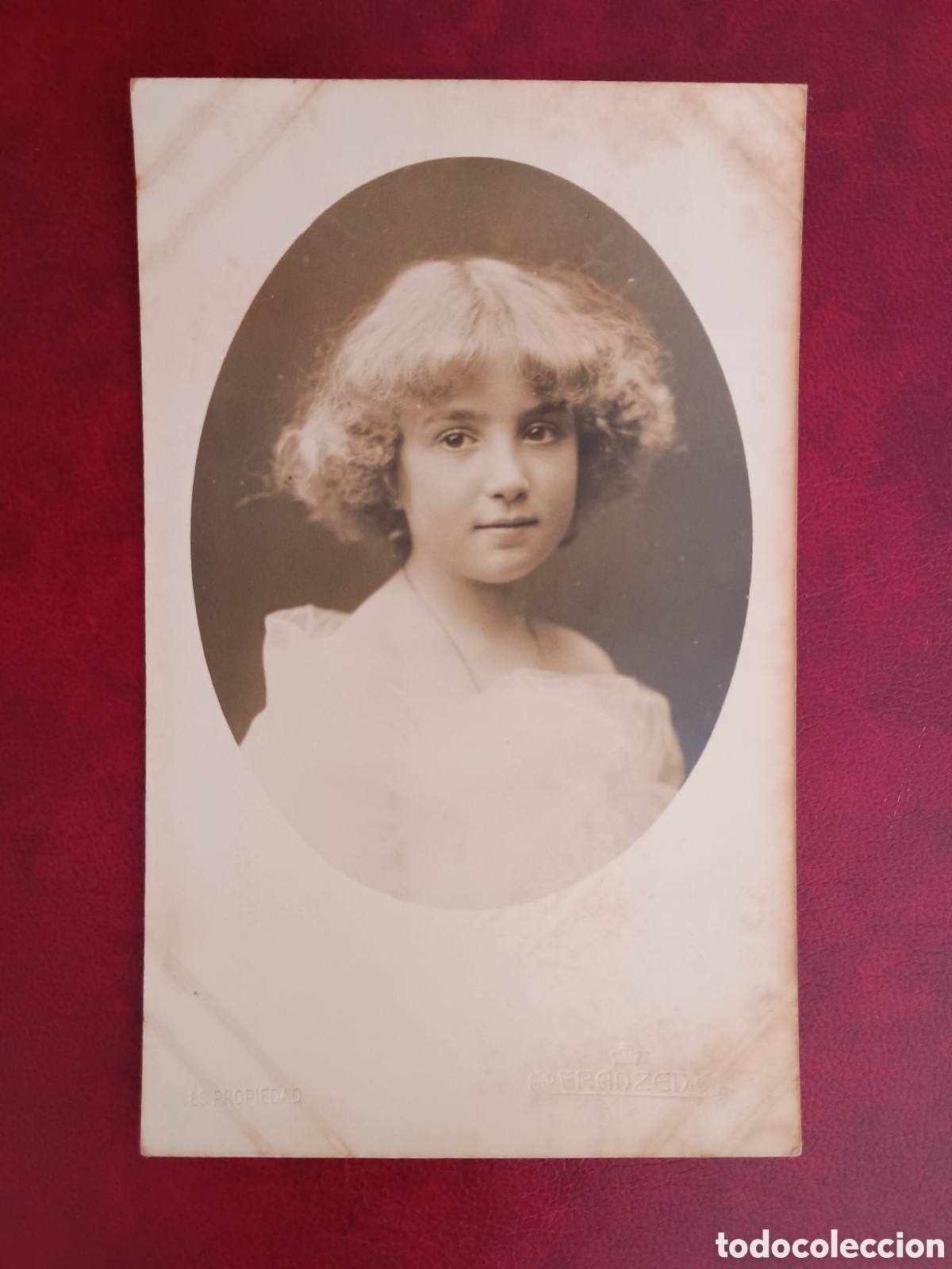 Postales: INFANTA ISABEL ALFONSA DE BORB&Oacute;N-DOS SICILIAS Y BORB&Oacute;N - FRANZEN