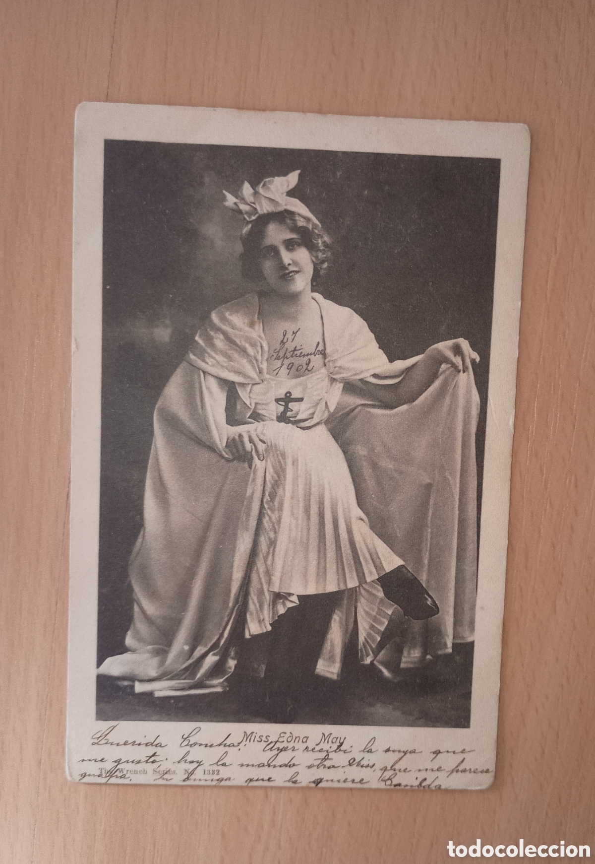 Postales: MISS EDNA MAY - THE WRENCH SERIES