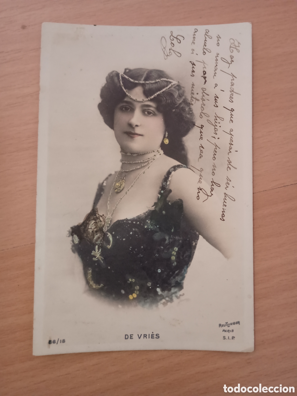 Postales: DE VRI&Egrave;S - REUTLINGER, PAR&Iacute;S