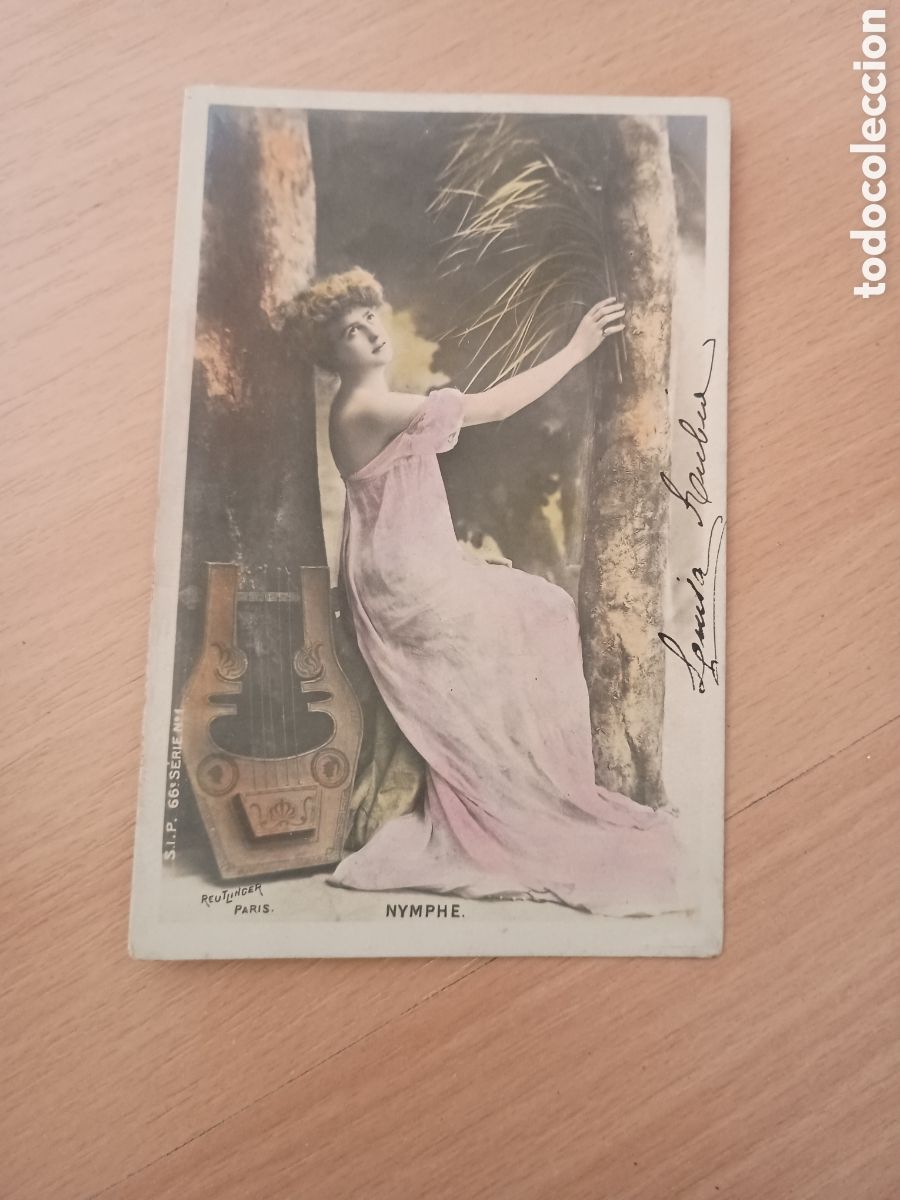 Postales: NYMPHE - REUTLINGER, PAR&Iacute;S