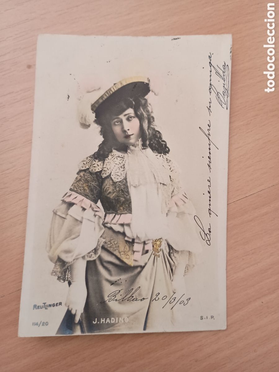 Postales: J. HADING - REUTLINGER, PAR&Iacute;S