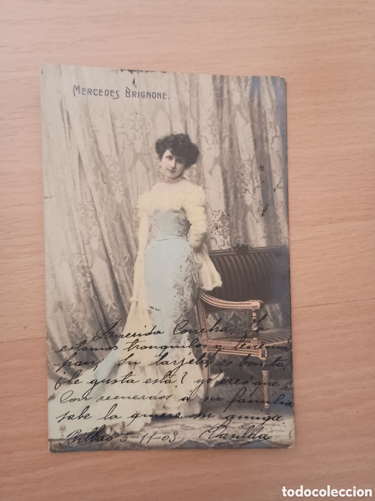 Postales: MERCEDES BRIGNONE - A.S.C. DIFFIDA