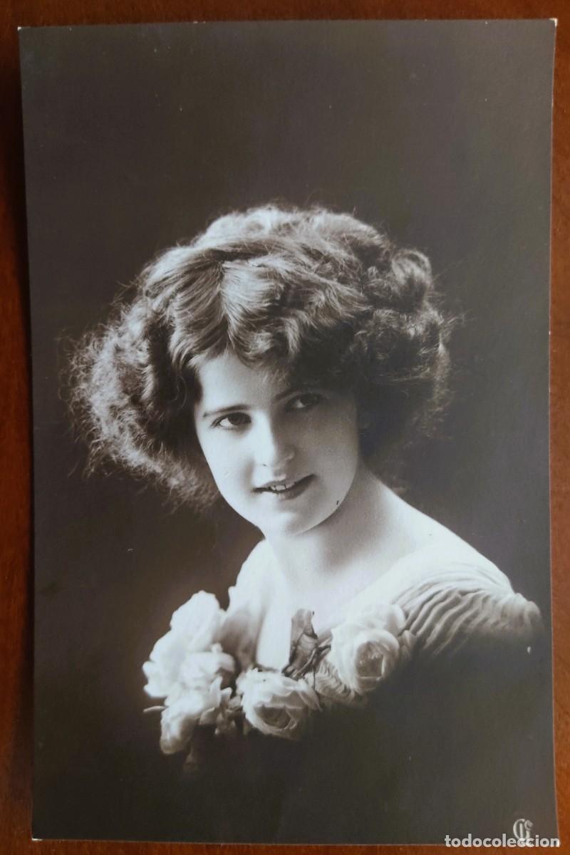 Postkarten: POSTAL DE UNA JOVEN - CL - FECHADA 1913