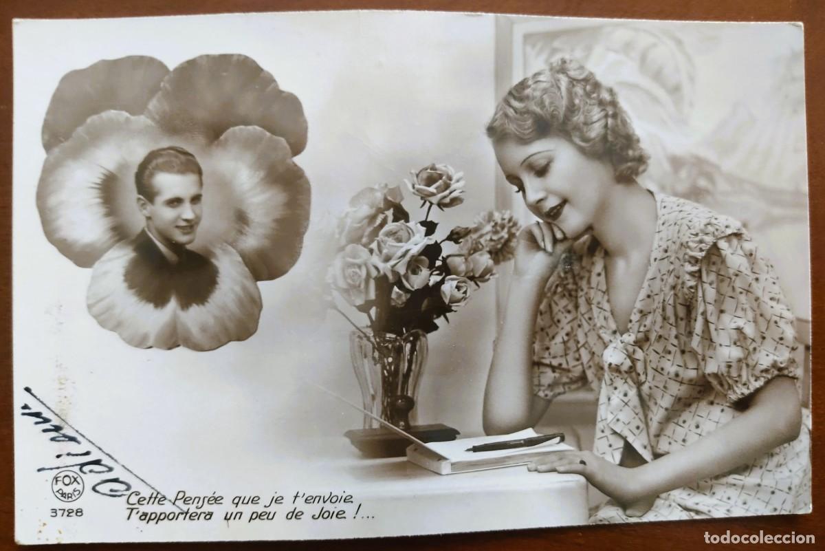 Postales: POSTAL DE UNA JOVEN PAREJA - FOX PARIS 3728