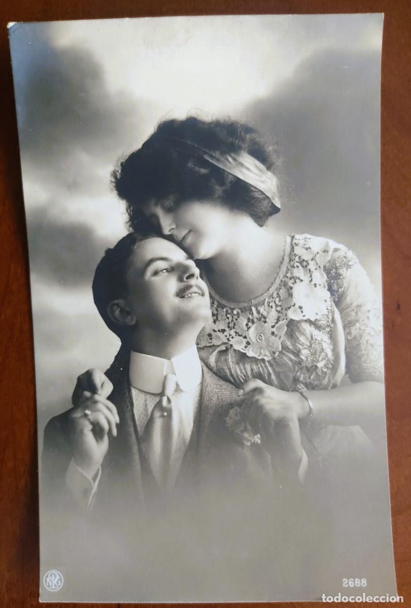 Postales: POSTAL DE UNA JOVEN PAREJA - NPG 2688