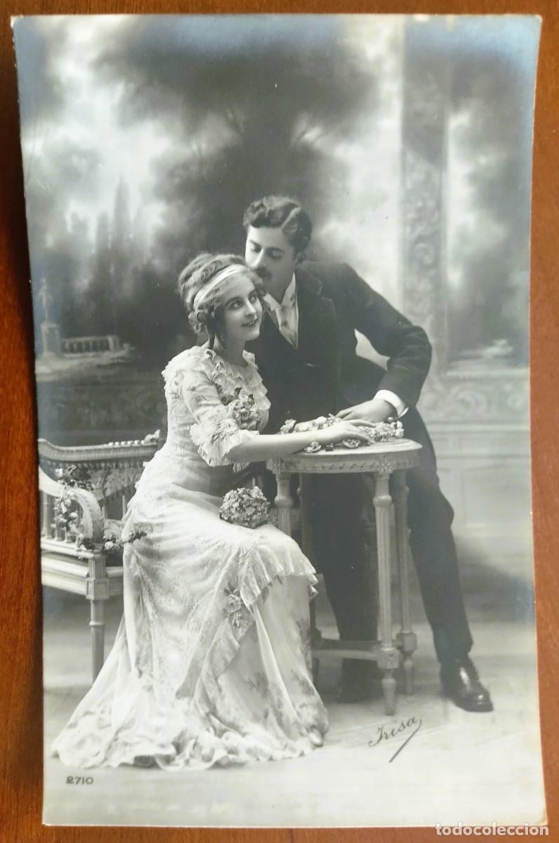 Postales: POSTAL DE UNA JOVEN PAREJA - IRISA 2710