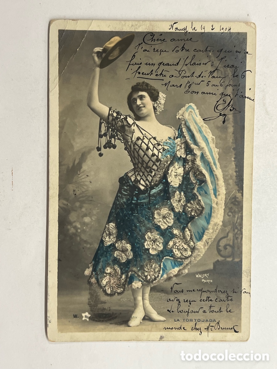 Postales: LA TORTOJADA. FAMOSA BAILARINA Y CANTAORA ESPA&Ntilde;OLA DE PRINCIPIOS DEL SIGLO XX