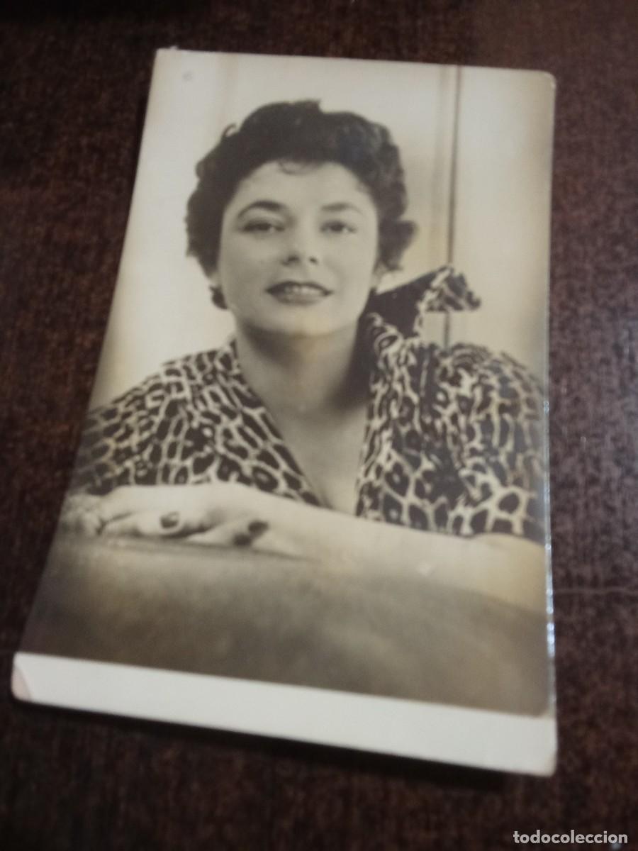 Postales: Ruth Roman.Postal de la actriz.