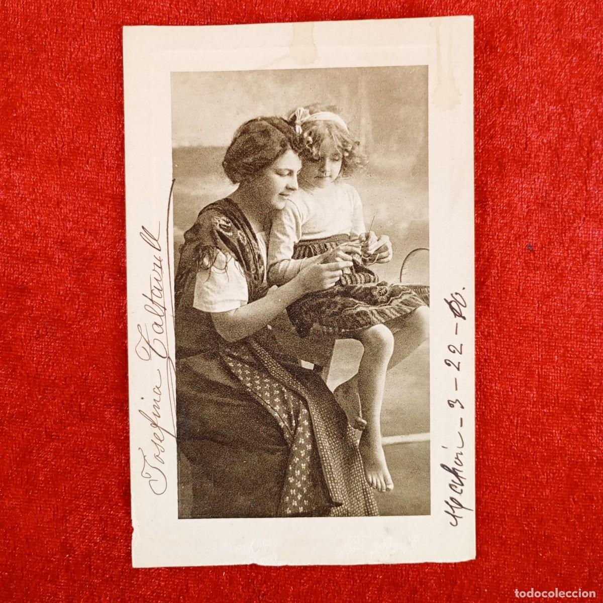 Postales: POSTAL - MADRE CON SU HIJA - ELEGANTE - MUJERES ELEGANTES - RAR&Iacute;SIMA / 888