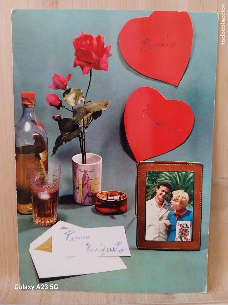 Postales: BODEGON ENAMORADOS ED ROTALFOTO R 139 ESCRITA