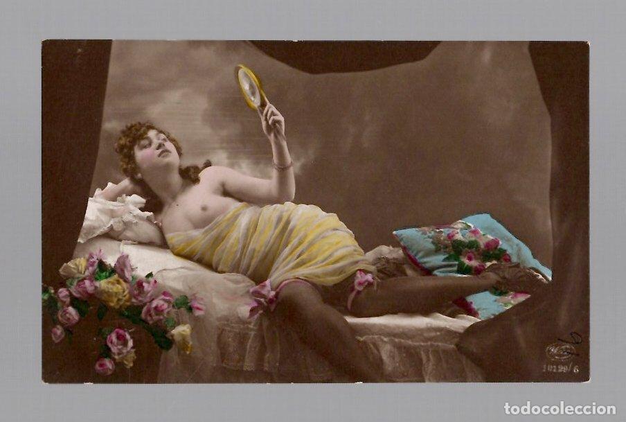 Postales: TARJETA POSTAL ER&Oacute;TICA COLOREADA. WICO. C.1910