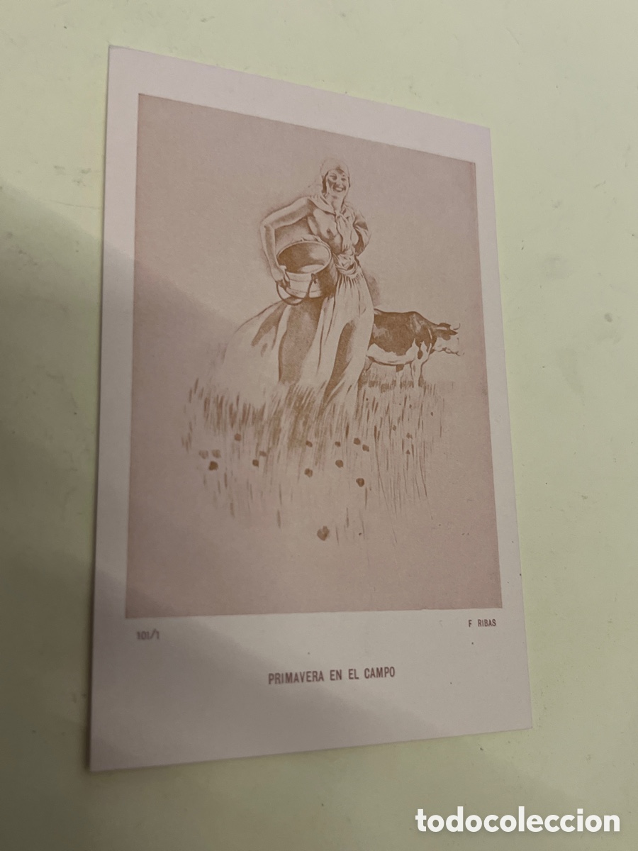 Postales: T1/E2/135. TARJETA POSTAL - PRIMAVERA EN EL CAMPO