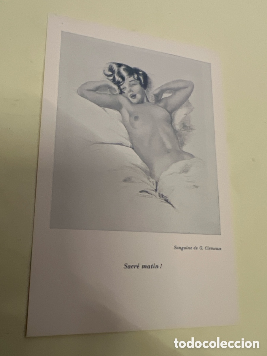 Postales: T1/E2/137.TARJETA POSTAL - SACRE MATIN - SANGU&Iacute;NE DE G. CIRMEUSSE