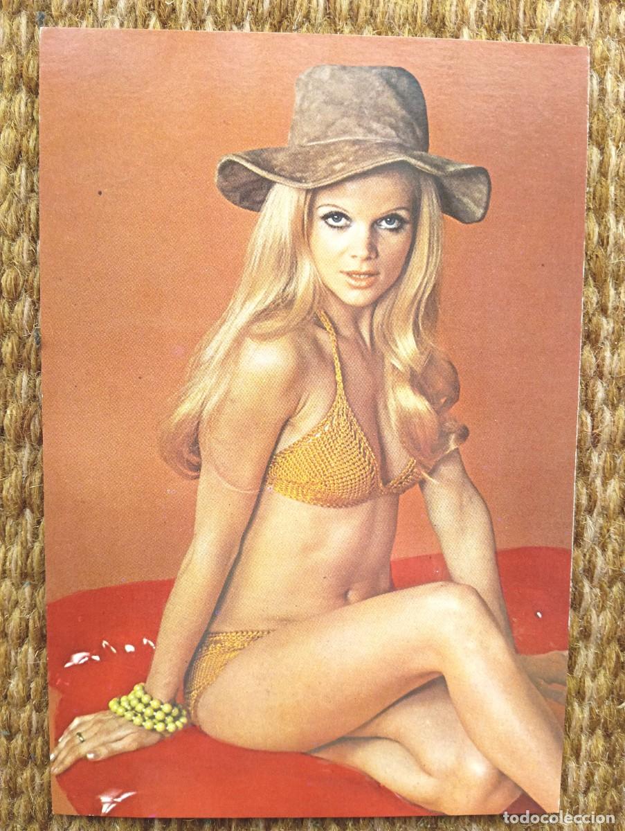 Postales: SE&Ntilde;ORITA POSANDO EN BIKINI - BA&Ntilde;ISTA