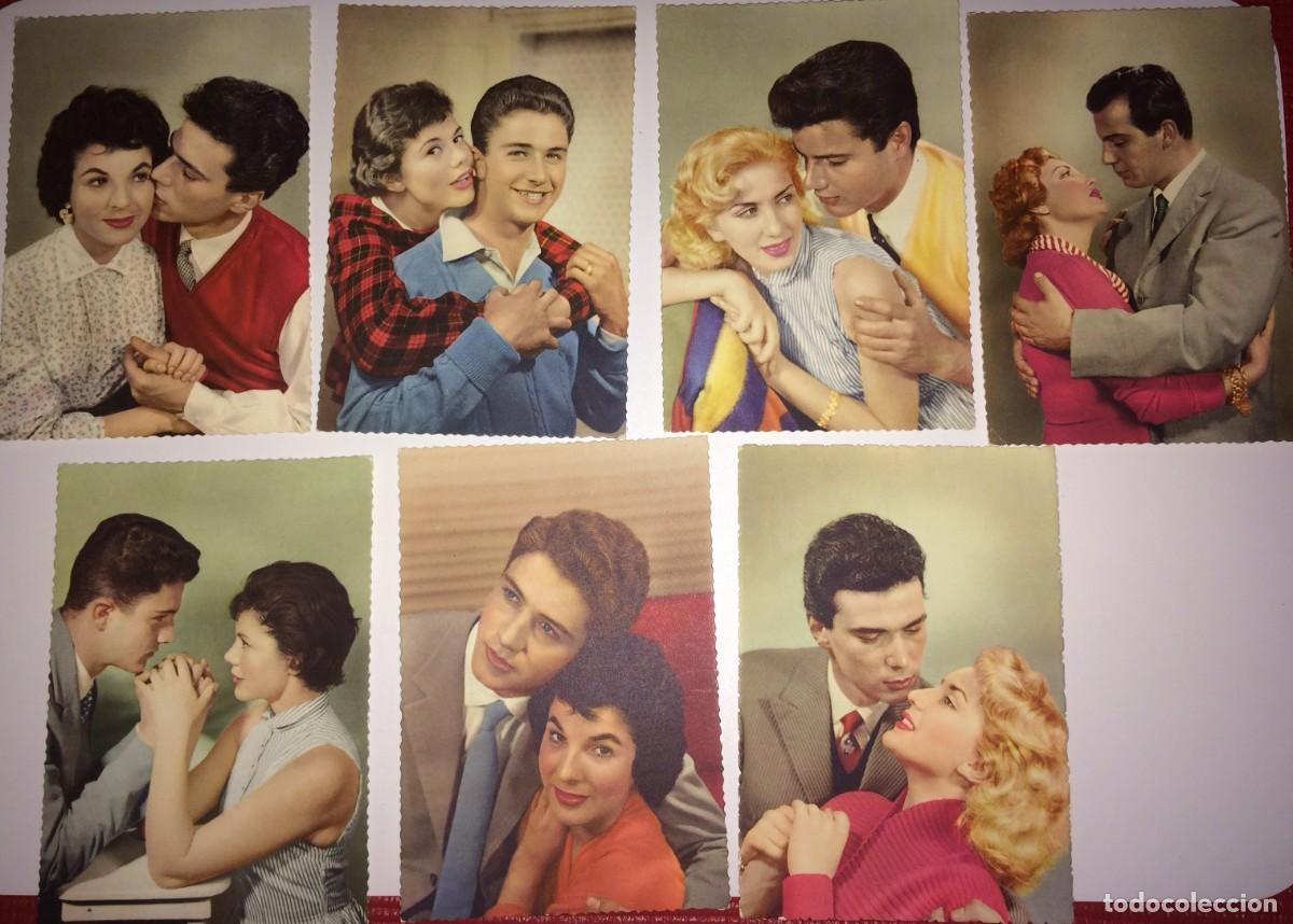 Postales: POSTALES PAREJAS DE ENAMORADOS