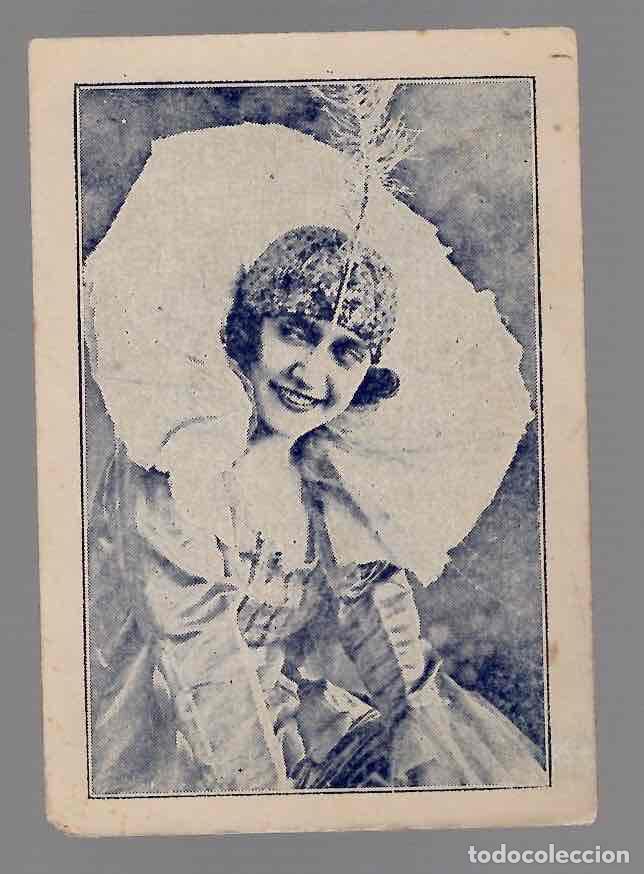 Postales: TARJETA POSTAL CUPLETISTA CONSUELO MAYENDIA. CON POESIA EN REVERSO. ESTRENO TEATRO VICTORIA. C.1920