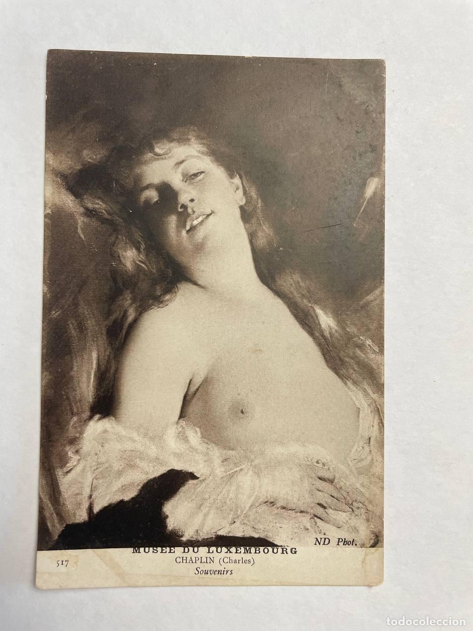 Postales: Fine Nudes Vintage Woman Portrait *YAG592