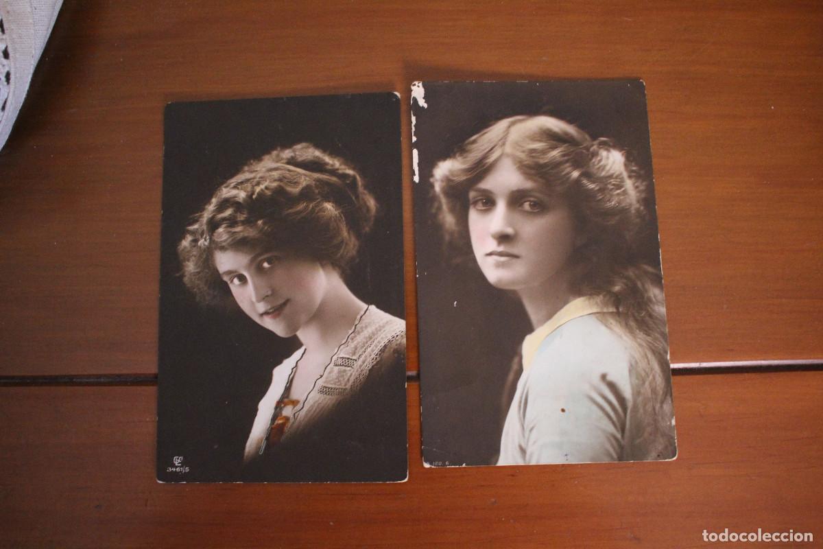 Postales: Dos postales antiguas de 1912.