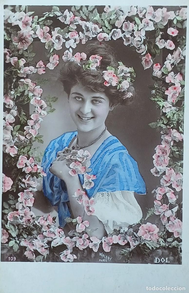 Postales: Postal rom&aacute;ntica. Escrita en catal&aacute;n.