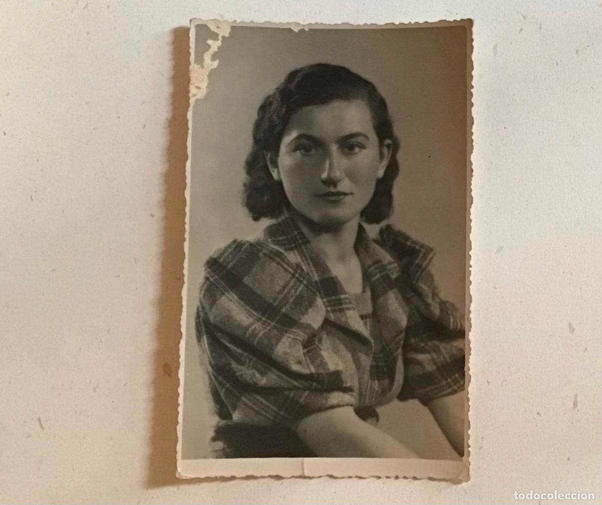 Postales: POSTAL FOTOGR&Aacute;FICA DE MUJER, 1937