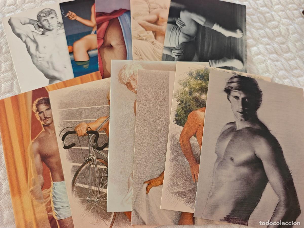 Postales: 11 Postales Eroticas Desnudas de Estados Unidos Hombres