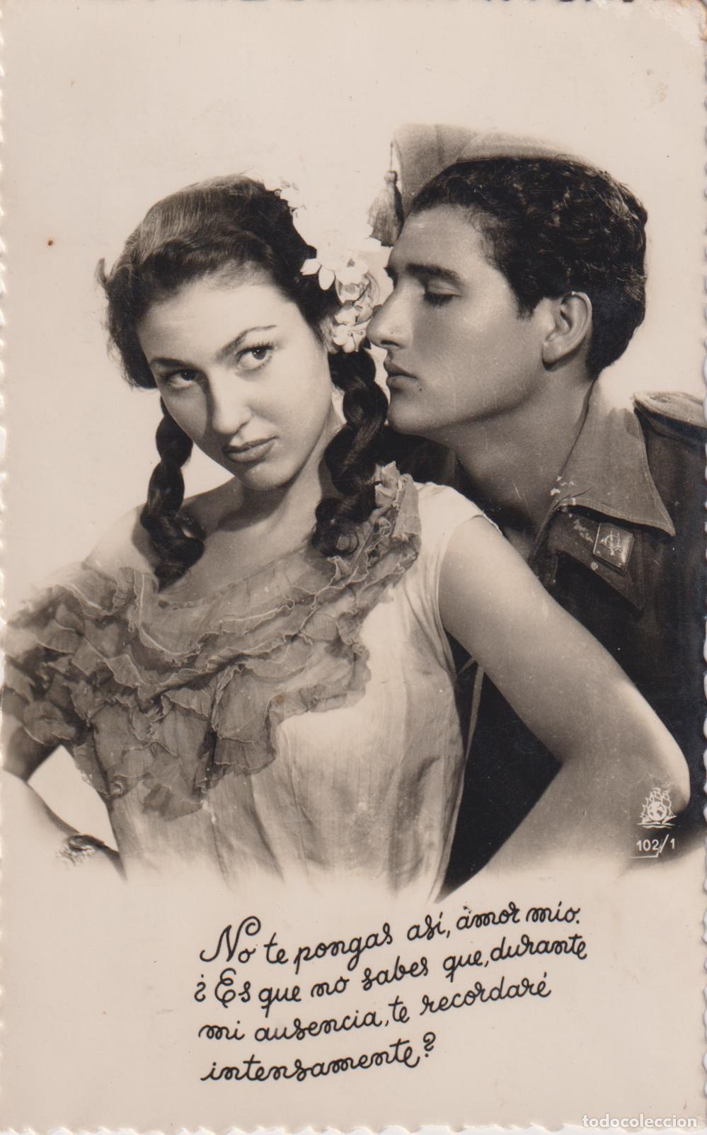 Postales: POSTAL ROMANTICA NO TE PONGAS AS&Iacute; &ndash; EL VELERO 102/1 - ESCRITA