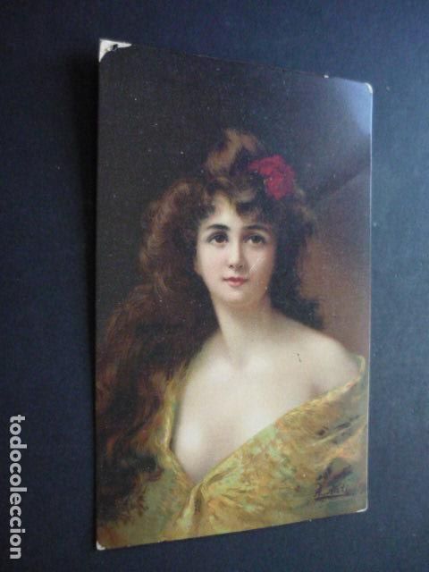 Postkarten: DAMA ELEGANTE POSTAL
