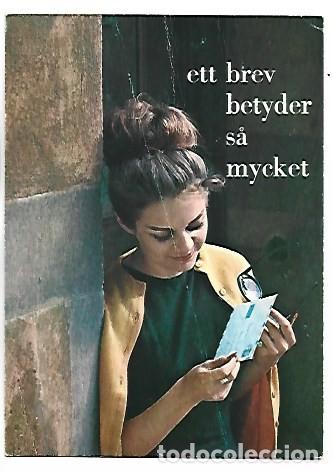 Postales: &rdquo; ETT BREV BETYDER SA MYCKET - UNA CARTA SIGNIFICA MUCHO &rdquo;