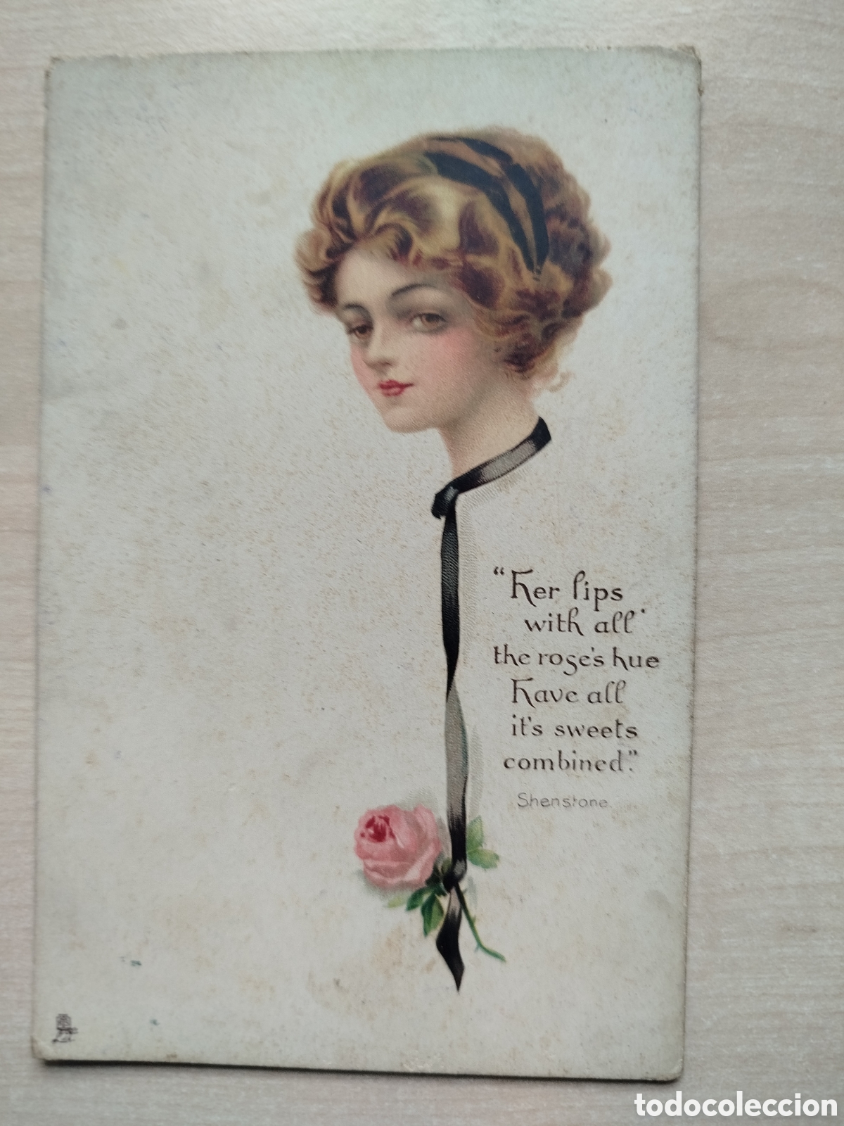 Postales: Postal antigua Raphael Tuck & Sons - Serie &rdquo;Flower Maidens&rdquo; N&ordm; 9677