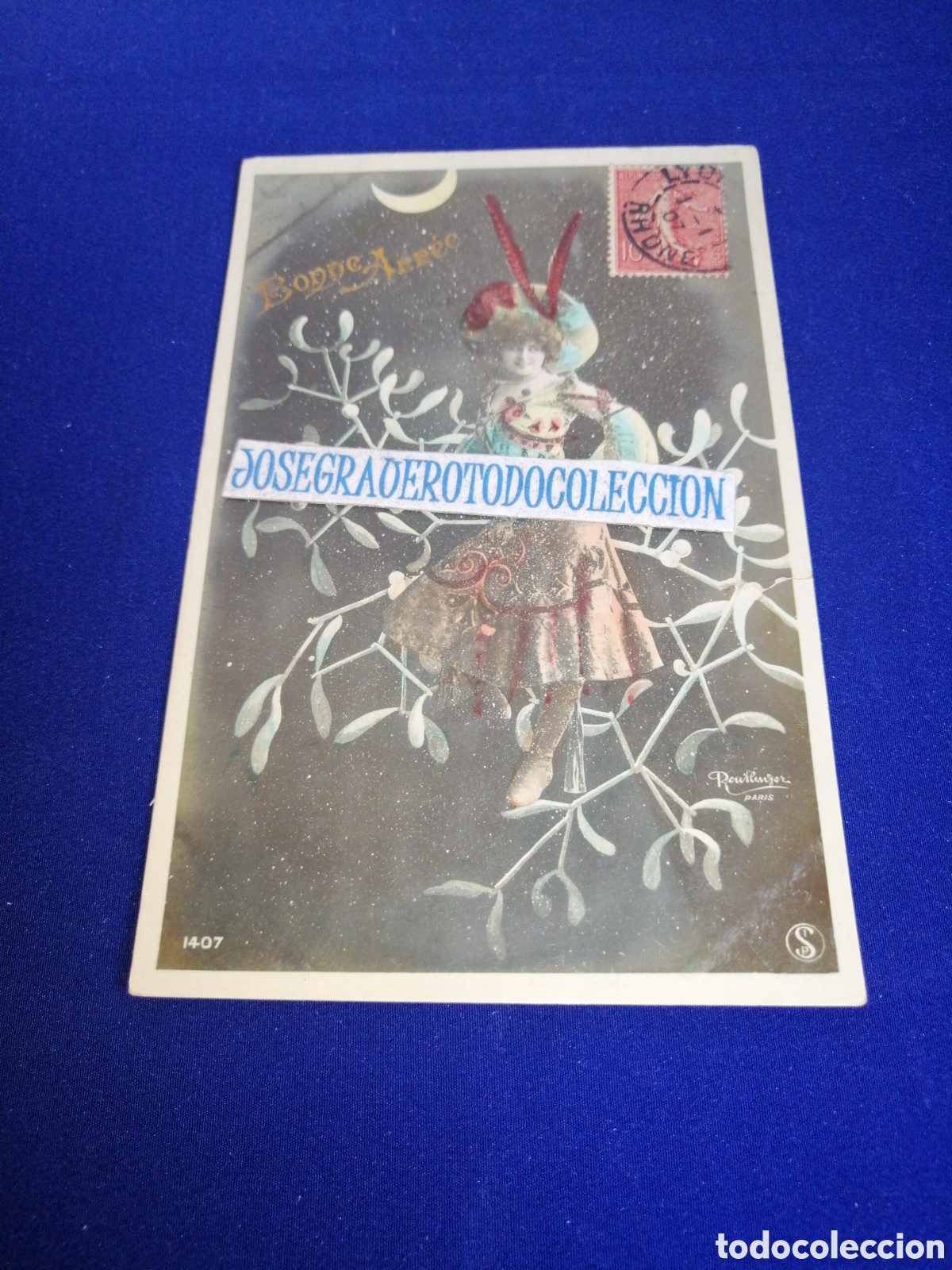 Postcards: MODELO POSANDO POSTAL ANTIGUA SIGLO PASADO
