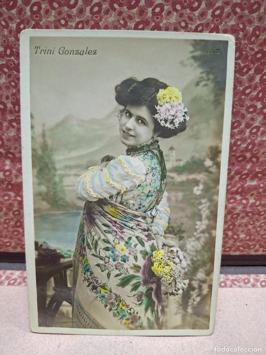 Postales: ANTIGUA POSTAL ACTRIZ COUPLETISTA TRINI GONZALEZ