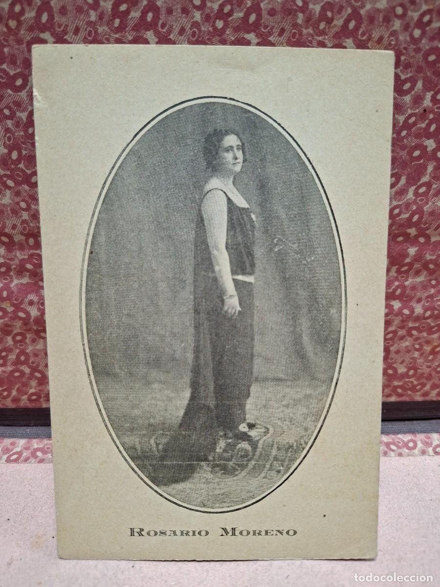 Postales: ANTIGUA POSTAL ACTRIZ COUPLETISTA ROSARIO MORENO 1924